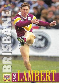 1996 Select AFL #96 Craig Lambert Front